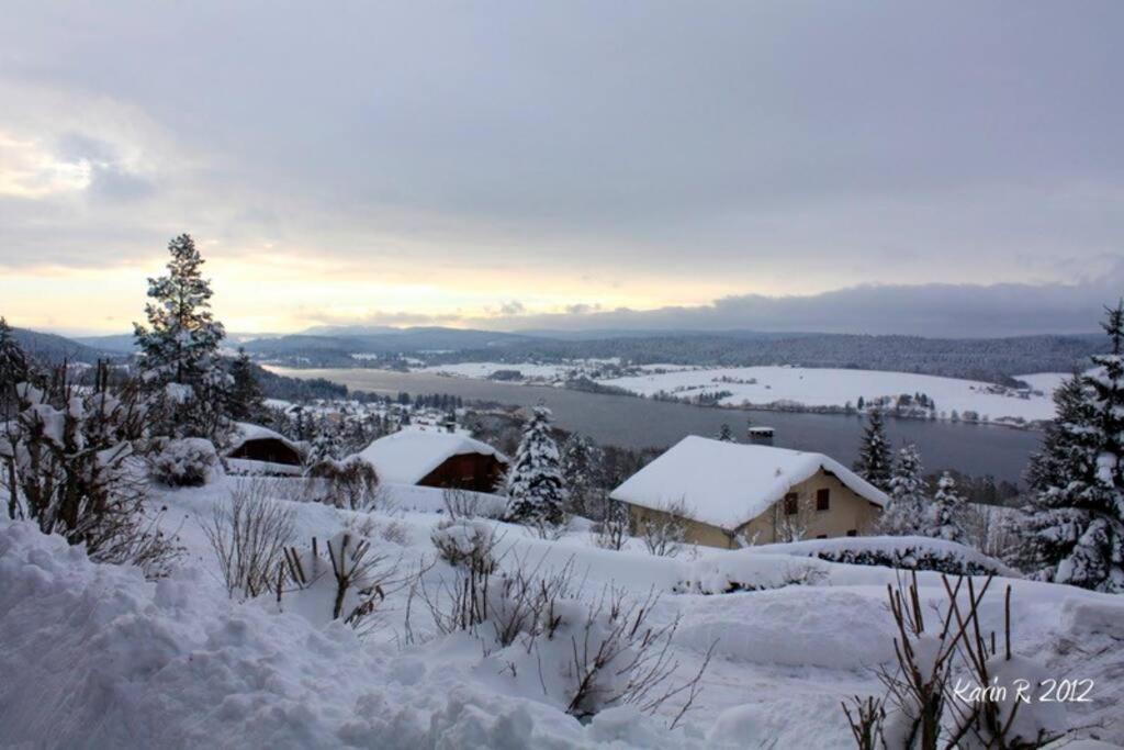 Montperreux Ancienne Ferme Comtoise 4 Etoiles, 11 Personnes Lac St-Point/Mont D'Or מראה חיצוני תמונה