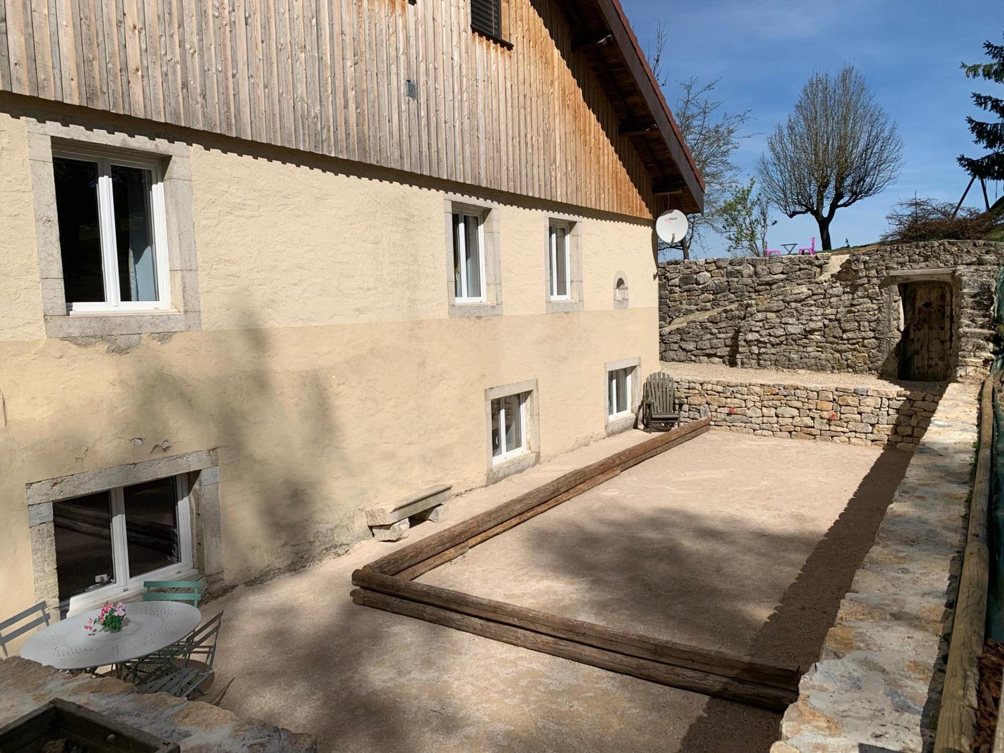 Montperreux Ancienne Ferme Comtoise 4 Etoiles, 11 Personnes Lac St-Point/Mont D'Or מראה חיצוני תמונה