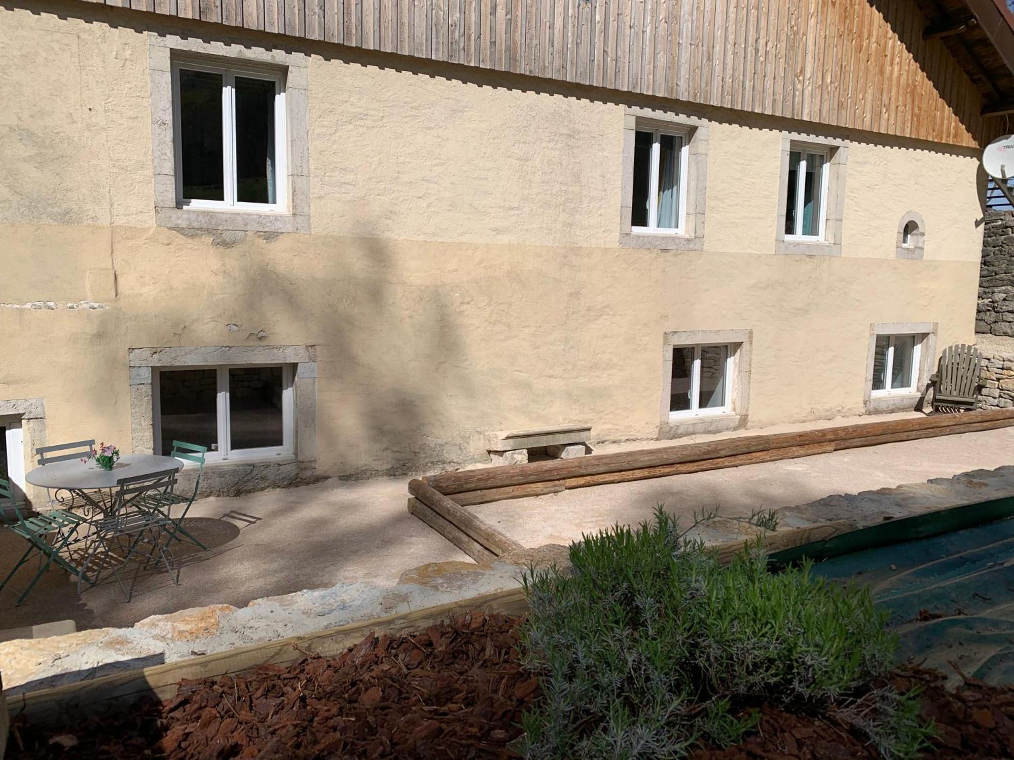 Montperreux Ancienne Ferme Comtoise 4 Etoiles, 11 Personnes Lac St-Point/Mont D'Or מראה חיצוני תמונה
